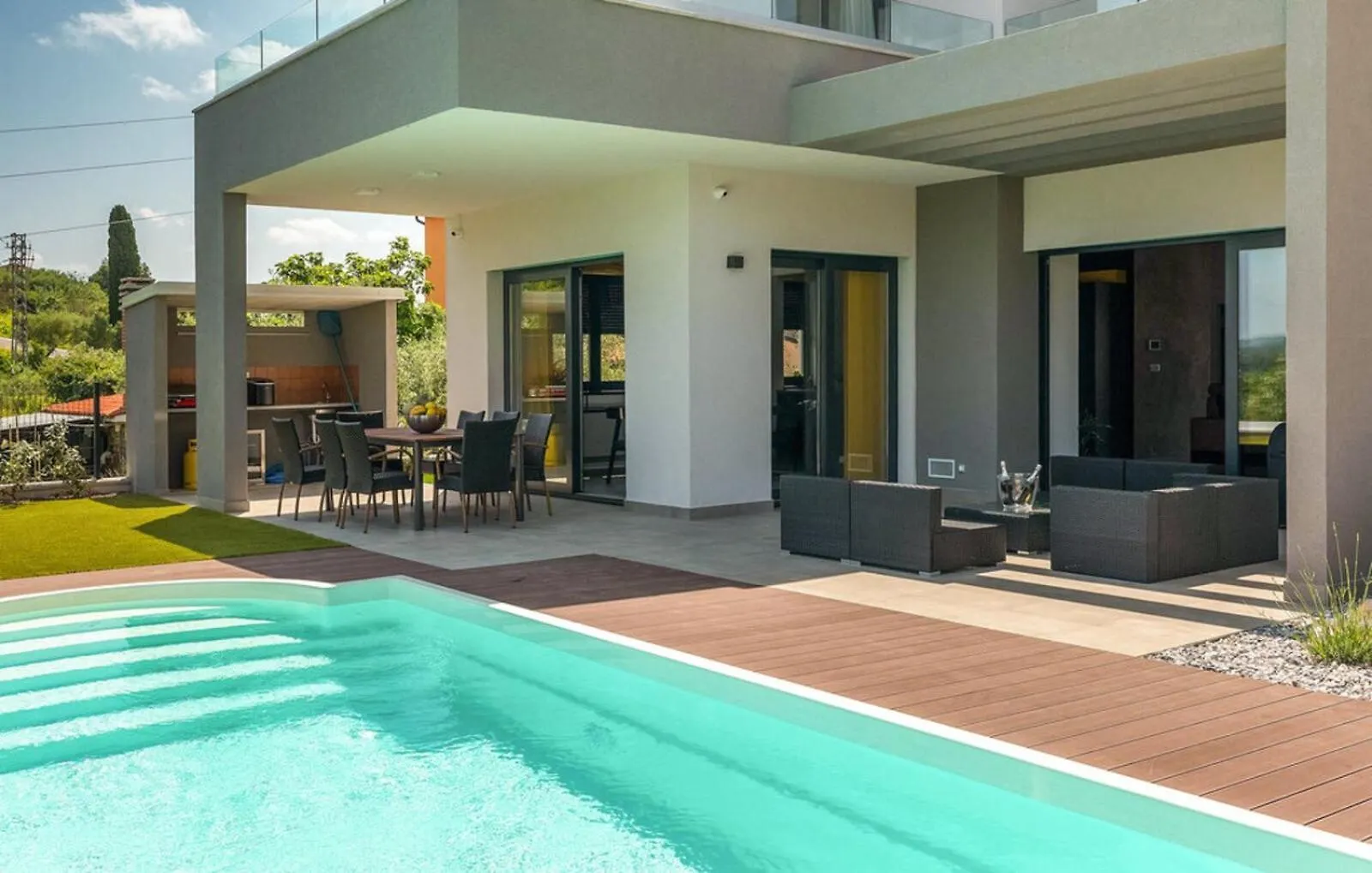 Villa Primavera For 8 People In Buje With Private Pool & Pet Friendly